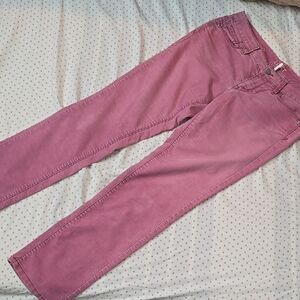 LOFT Pink Straight Leg Jeans Fashion Forward Casual